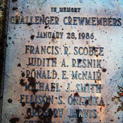 Challenger Crewmember Memorial