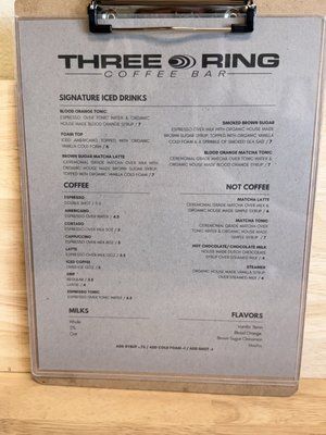 Menu photo 4 Three Ring Coffee Corona, CA Menu photo 4 Three Ring Coffee Corona, CA