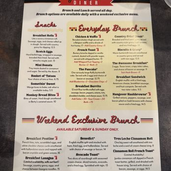 Marge's Diner - Breakfast and weekend menu - Breakfast & Brunch Near Me - Fargo, North Dakota