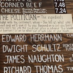Pappa Charlie's Deli - The politician sandwich