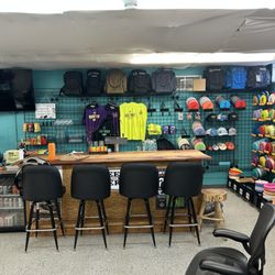 The bar and lounge