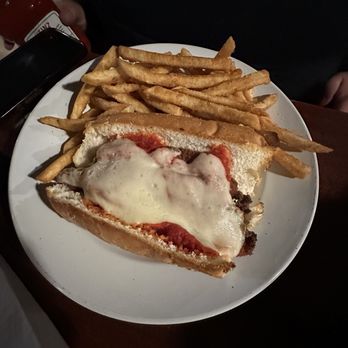 Yoli's Cucina and Crafthouse - The Baller - Half Size with French Fries - Italian Near Me - Jefferson Hills, Pennsylvania
