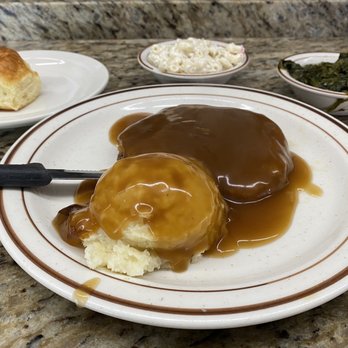 5 Points Restaurant - Country Fried Steak, mashed potato w/gravy, spinach, macaroni salad, biscuit - Breakfast & Brunch Near Me - Asheville, North Carolina 5 Points Restaurant - Country Fried Steak, mashed potato w/gravy, spinach, macaroni salad, biscuit - Breakfast & Brunch Near Me - Asheville, North Carolina