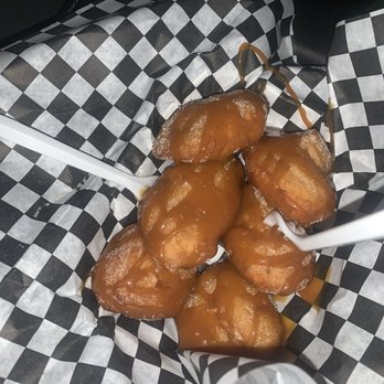 El Churro Panzón - Chonchitos with Mexican caramel. - Desserts Near Me - Whittier, California El Churro Panzón - Chonchitos with Mexican caramel. - Desserts Near Me - Whittier, California