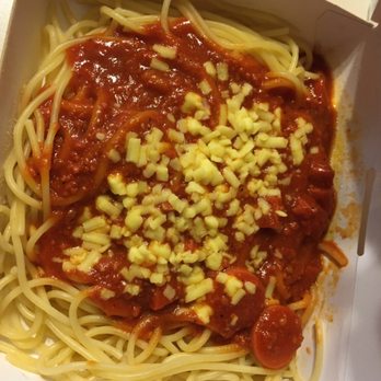 Jollibee - Jolly spaghetti ($5) - Chicken Shop Near Me - Wheaton, Maryland