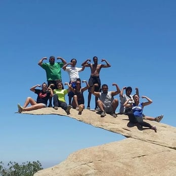Mount Woodson Trail - Group picture of the hike! - Hiking Near Me - Poway, California Mount Woodson Trail - Group picture of the hike! - Hiking Near Me - Poway, California