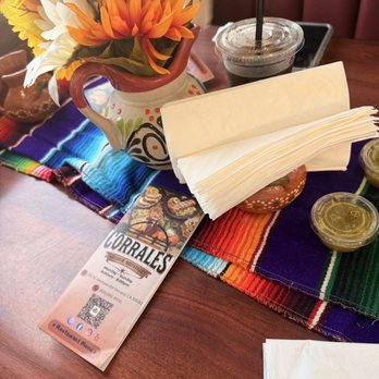 Los Corrales Mexican Restaurant - Table Setting - Mexican Near Me - Oxnard, California Los Corrales Mexican Restaurant - Table Setting - Mexican Near Me - Oxnard, California