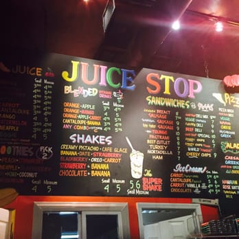 Juice Stop - Their juice menu! - Sandwiches Near Me - Glendale, California Juice Stop - Their juice menu! - Sandwiches Near Me - Glendale, California