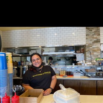 Pancakes & Waffles BLD Waimalu - Thank you beautiful miss Destiny for such wonderful service! ~Birdie - Breakfast & Brunch Near Me - Aiea, Hawaii