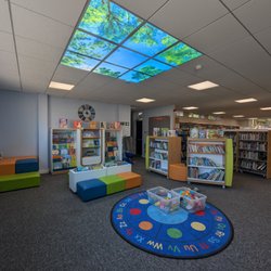 Sherburn & Villages Community Library - Children's area inside Sherburn & Villages Community Library.