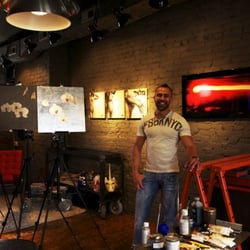 Lem Design - Miguel Lem in his lemdesign art studio.