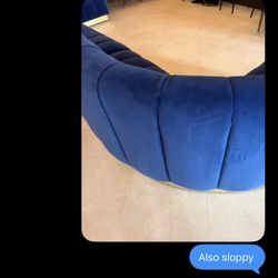 Tailored Home - Uneven sewing on the design