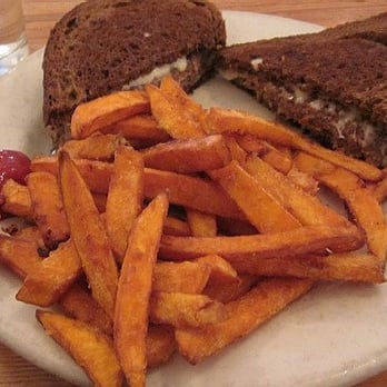 Linda's Breakfast Place - Patty Melt with Sweet Potato Fries - Sandwiches Near Me - Seabrook, New Hampshire