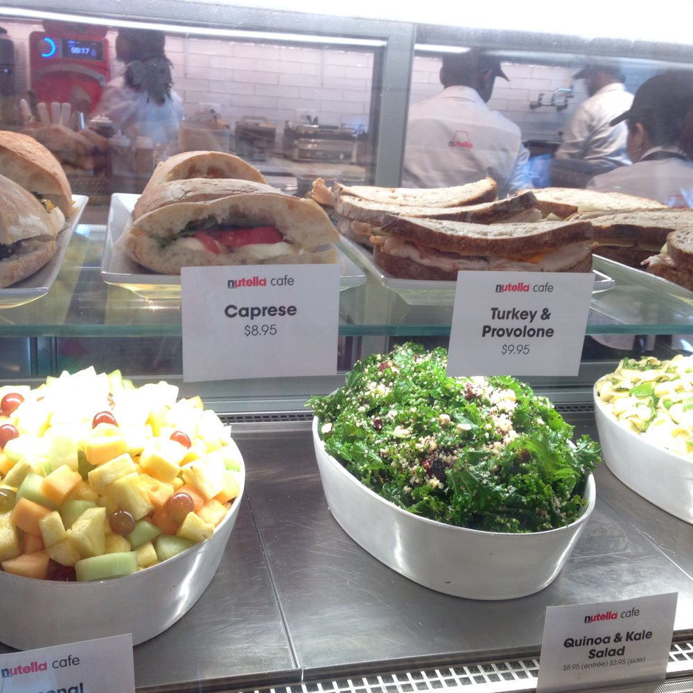 Nutella Cafe - Salad and sandwitch - Desserts Near Me - Chicago, Illinois Nutella Cafe - Salad and sandwitch - Desserts Near Me - Chicago, Illinois