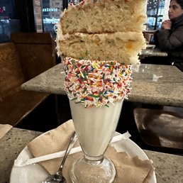 Birthday cake shake Birthday cake shake