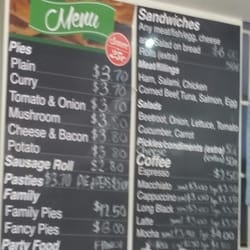 Clemton Park Cake Shop - The tasty Menu