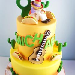 Glace Cakes - Cinco de Mayo cake