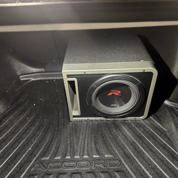 Auto Sound - Alpine subwoofer - Car Stereo Installation Near Me - San Jose, California