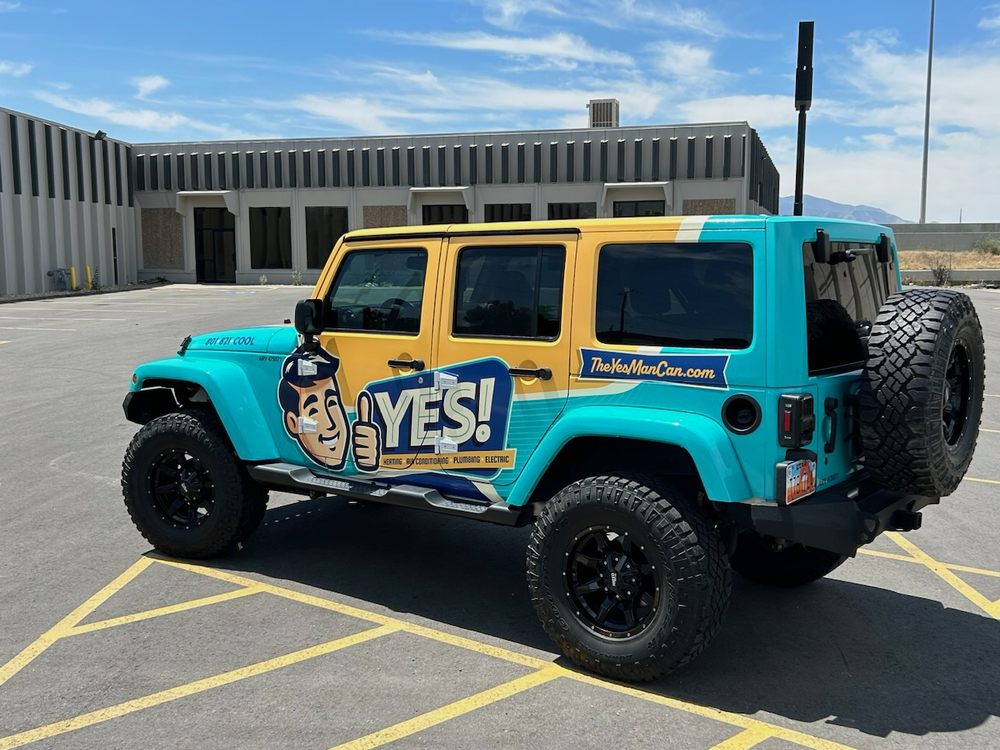 Slide of YES Utah Heating, Air, Plumbing and Electric