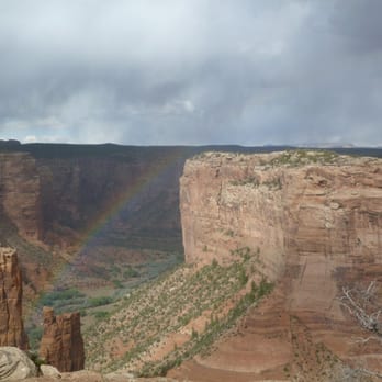 Canyon de Chelly National Monument - Rainbow at Spider Rock - Parks Near Me Canyon de Chelly National Monument - Rainbow at Spider Rock - Parks Near Me