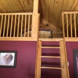 Antlers Lodge - The loft is so cool! Unless you have been drinking..