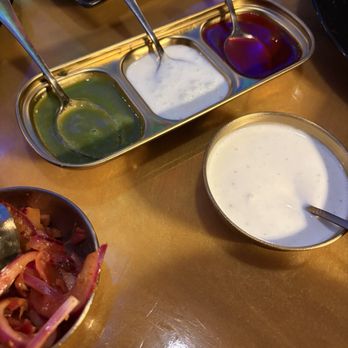 Urban Turban by VeerGi - Sauces that came with Punjab Mixed Grill Combo - Indian Near Me - Chicago, Illinois Urban Turban by VeerGi - Sauces that came with Punjab Mixed Grill Combo - Indian Near Me - Chicago, Illinois