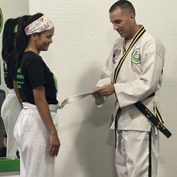 Unstoppable Martial Arts - Stripes is how we check progress in class! Earning a stripe is one step closer to black belt!