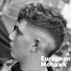 Jude's Barbershop Allendale - European Mohawk Allendale MI