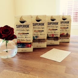 Our order of Sailors Sunrise, Guatemalan, Mexican and Ethiopian coffees - flower not included Our order of Sailors Sunrise, Guatemalan, Mexican and Ethiopian coffees - flower not included