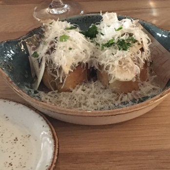 Scout - Chicken liver on bruschetta - good! - Bars Near Me - Decatur, Georgia Scout - Chicken liver on bruschetta - good! - Bars Near Me - Decatur, Georgia