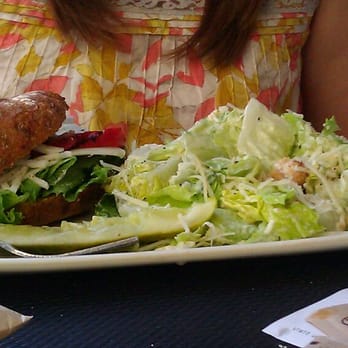 Corner Bakery - Poblano fresco sandwich & caesar salad - Sandwiches Near Me - Santa Ana, California