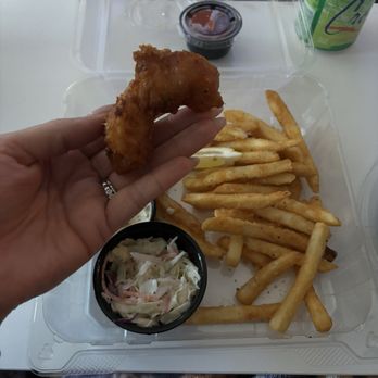 Max Gill and Grill - Size of Alaskan Cod Fish and Chips - Seafood Near Me - Denver, Colorado
