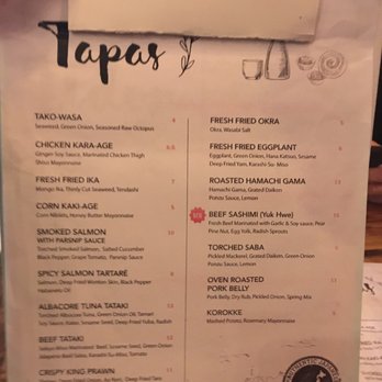 MeNami - Menu - Japanese Near Me - Toronto, Ontario
