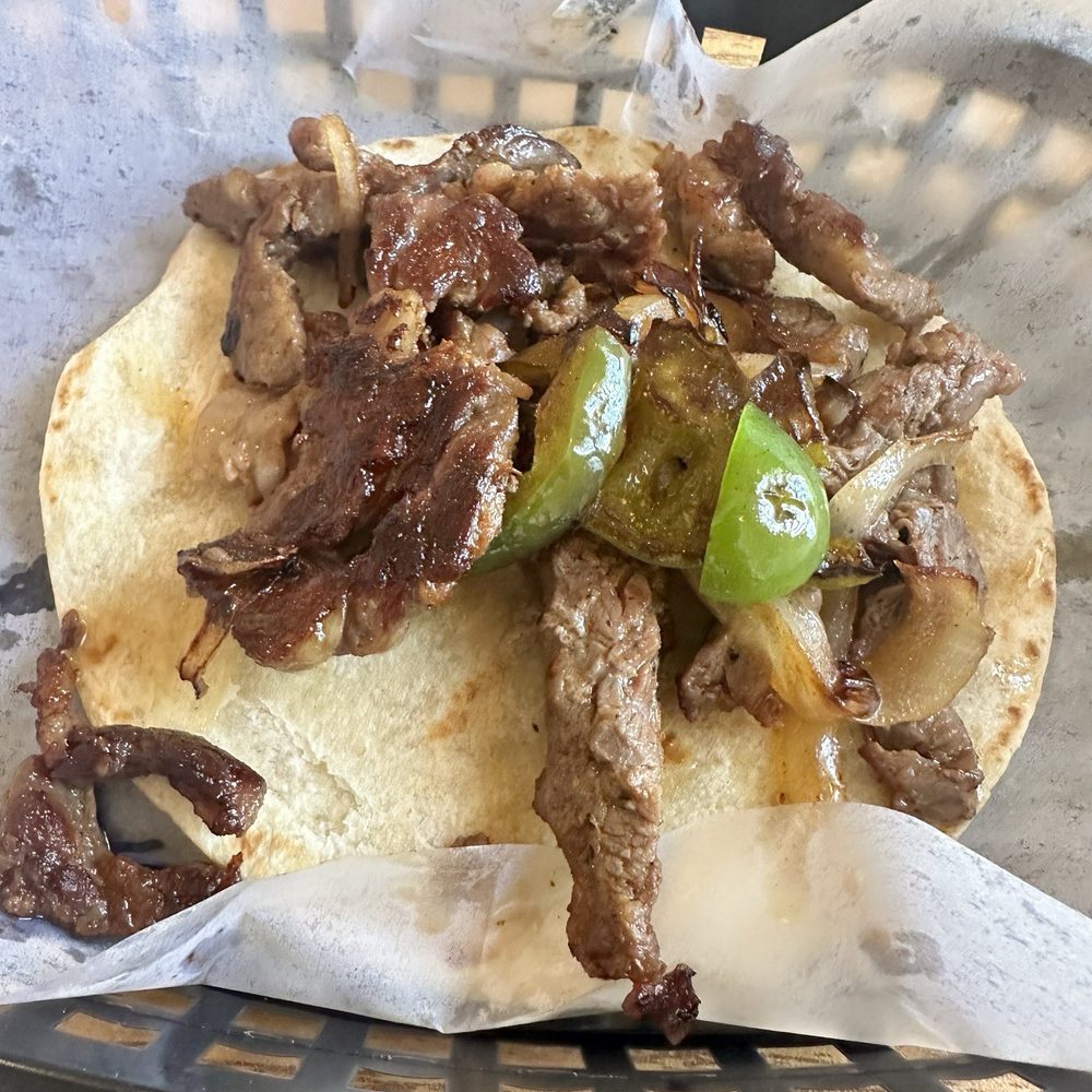 Sierra's - Steak taco on flour - Mexican Near Me - Georgetown, Texas