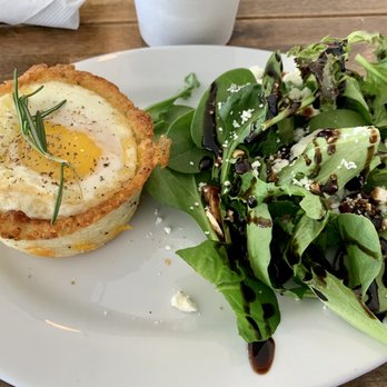 The Gathering Cafe - Regular egg nest with side walnut feta salad - Breakfast & Brunch Near Me - Ocala, Florida The Gathering Cafe - Regular egg nest with side walnut feta salad - Breakfast & Brunch Near Me - Ocala, Florida