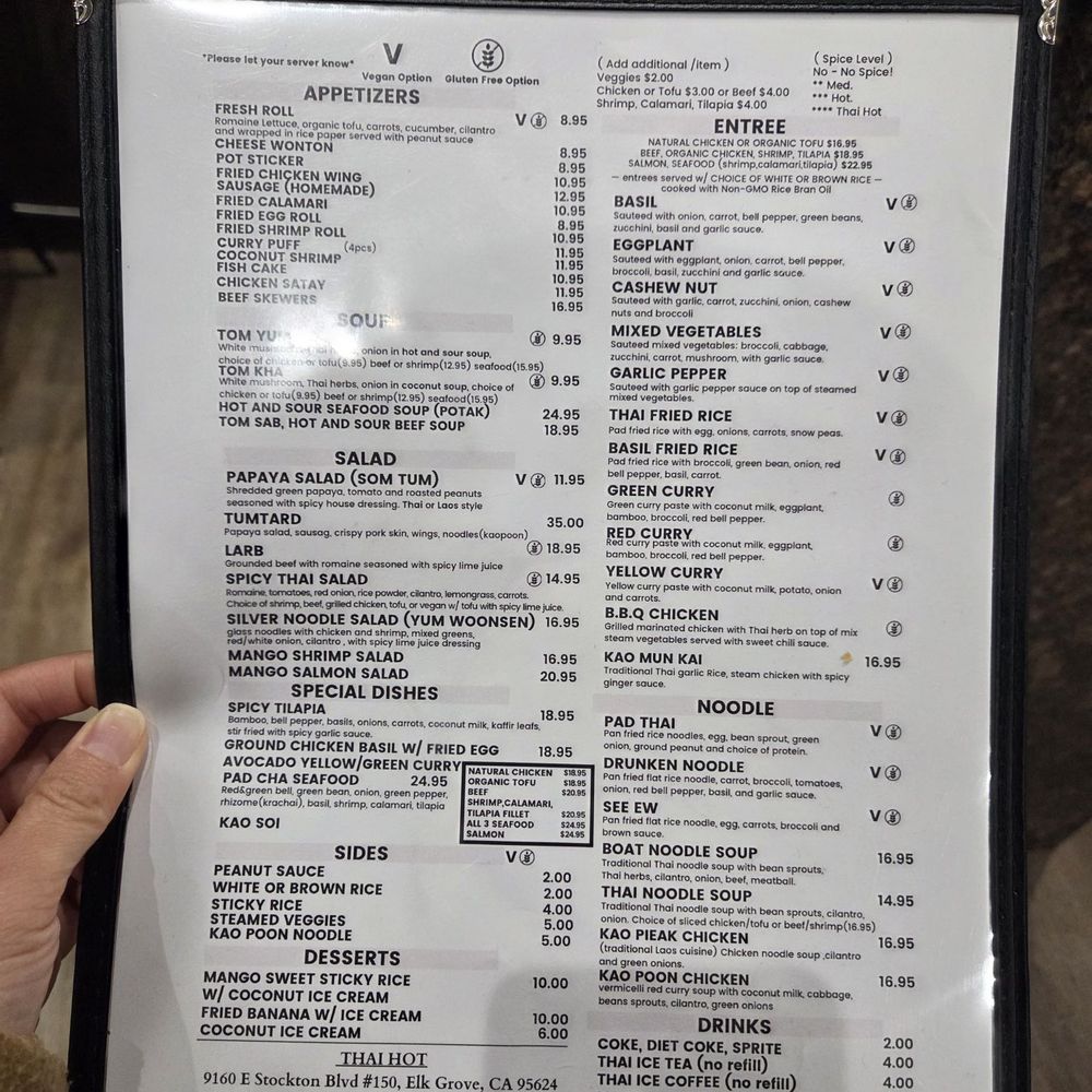 Menu Menu