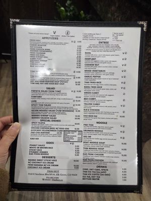 Menu photo 3 Thai Hot Elk Grove, CA