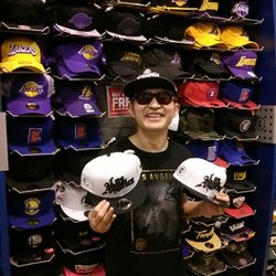 Lids - Showing off my Los Angeles Lakers-Clippers spirit and Clippers city edition hats 12-12-19!!!