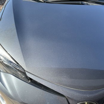 Touch-Up Pro - After.  I mean, the car is a little dirty but obviously the gouge is gone!  :) - Body Shops Near Me - Mesa, Arizona