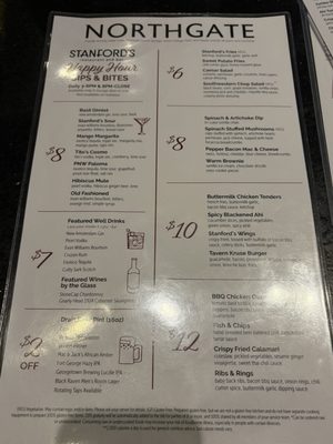 Menu photo 2 Stanford's Seattle, WA Menu photo 2 Stanford's Seattle, WA