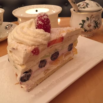 Prince Tea House - Mix fruit crepe cake - Desserts Near Me - Brooklyn, New York Prince Tea House - Mix fruit crepe cake - Desserts Near Me - Brooklyn, New York