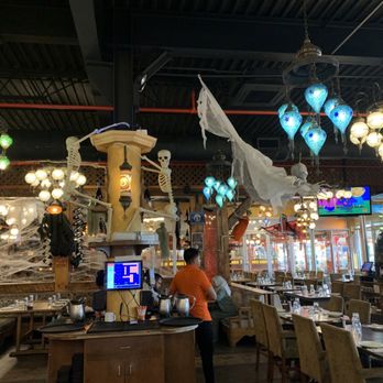 Opera Cafe Lounge - Nicely decorated for Halloween! - Turkish Near Me - Brooklyn, New York