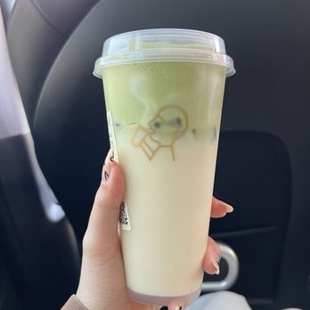 HEYTEA - jasmine matcha - Bubble Tea Near Me - San Jose, California