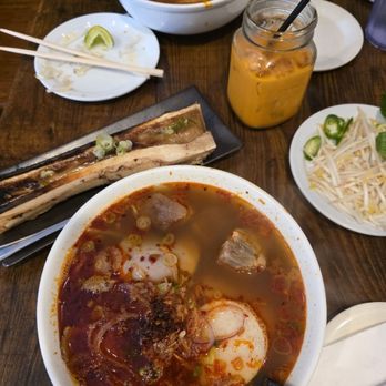 Chef Papa Vietnamese Kitchen - Bon bo hue thai ice tea - Vietnamese Near Me - Flushing, New York