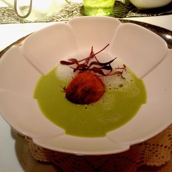 The Elderberry House - Gai Lan Broccoli Soup - French Near Me - Oakhurst, California The Elderberry House - Gai Lan Broccoli Soup - French Near Me - Oakhurst, California