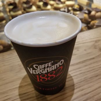 Caffe Vergnano - 2 shot macchiato with oatmilk - Coffee & Tea Near Me - Los Angeles, California Caffe Vergnano - 2 shot macchiato with oatmilk - Coffee & Tea Near Me - Los Angeles, California