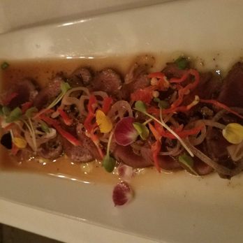 The Ebbitt Room - Smoked Venison Carpaccio - American Near Me - Cape May, New Jersey The Ebbitt Room - Smoked Venison Carpaccio - American Near Me - Cape May, New Jersey