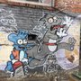 Photo of Simpsons Mural
