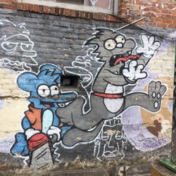 Simpsons Mural