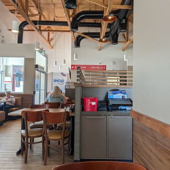 IHOP - View from my table - Breakfast & Brunch Near Me - Mississauga, Ontario